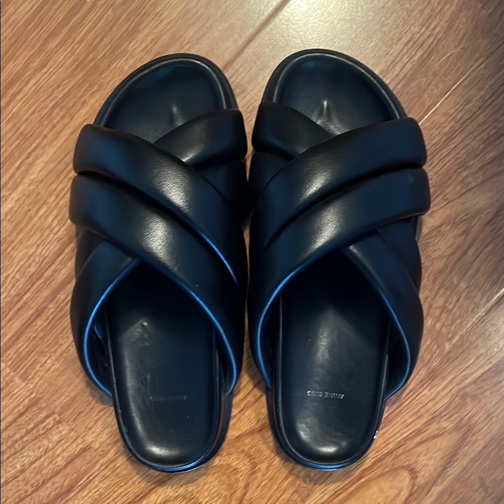 Anine Bing Black Sandals